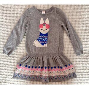 Gymboree Long Sleeve Bunny Sweater Dress